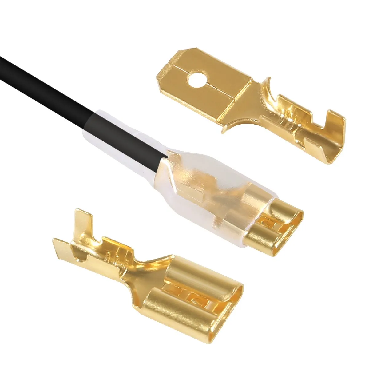 270pcs Insulated Male Female Wire Connector 2.8 4.8 6.3mm Electrical Crimp Terminals Termin Spade Connectors Assorted