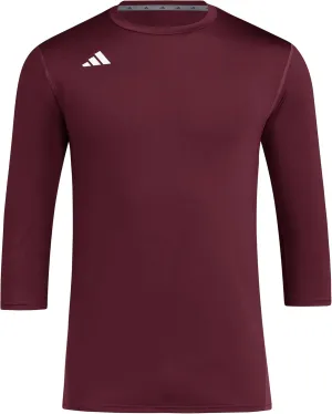 adidas Adizero Nwv 3/4 Baselayer Baseball T-Shirt