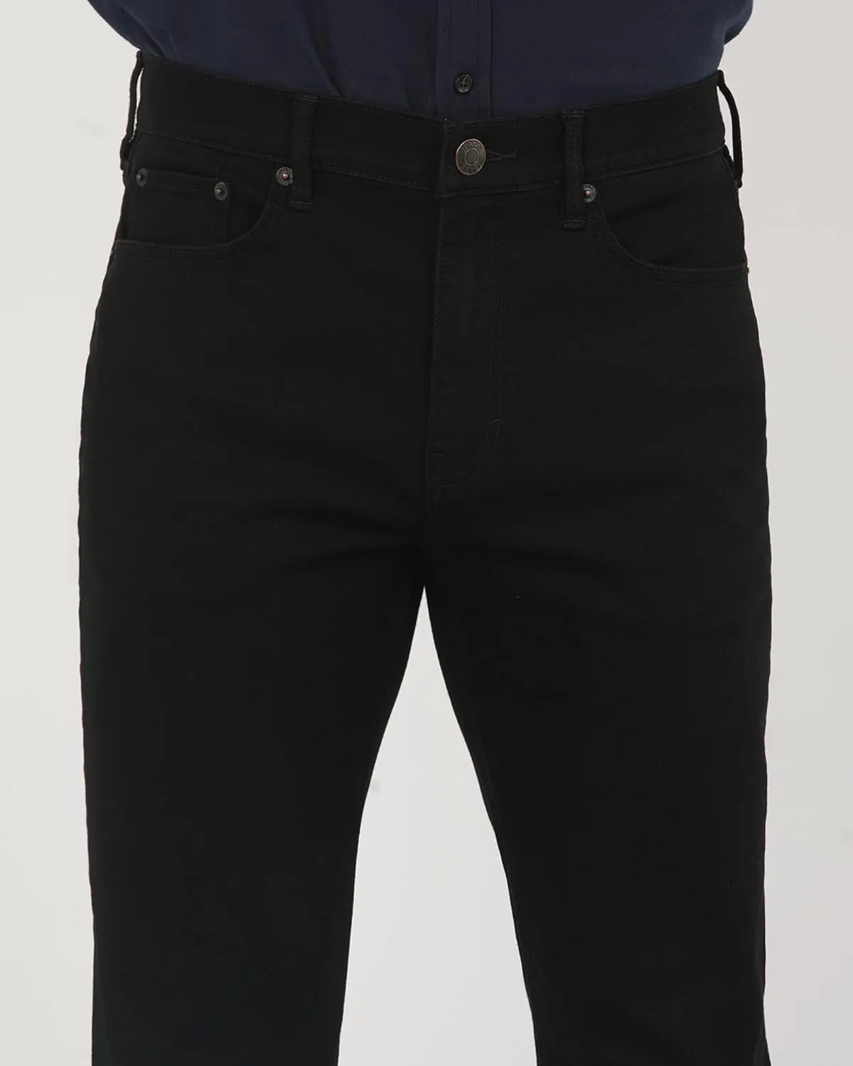 APUOR Regular Fit Stretch Jeans for Men Straight Leg Work Jeans Men's Comfy Casual Pants