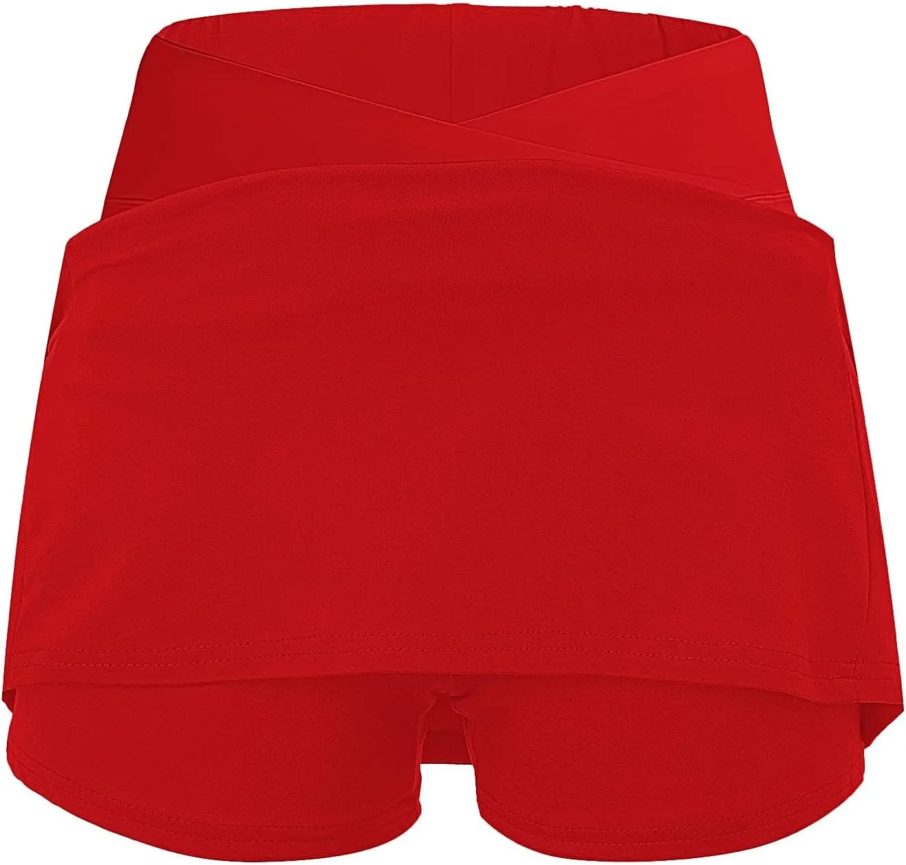 Athletic Skorts for Women Hight Waist Tummy Control Skirts Soft Elastic Shorts Tennis Yoga Skinny Casual Skort