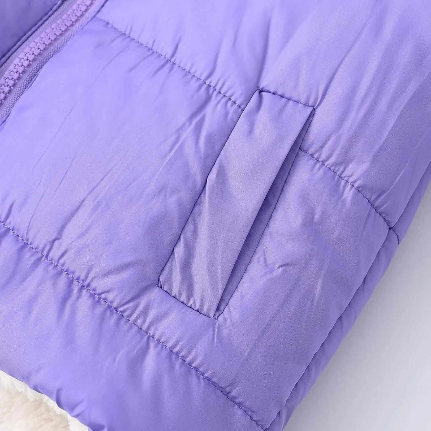 Boys Girls Children Solid Color Ears Cute Pocket Short Cotton Padded Children's Coat Fancy Toddler Girl Long down Girls