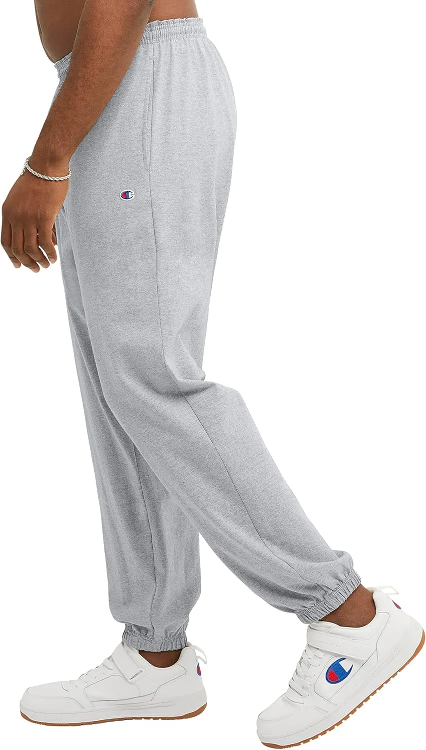 Champion Men's Pants, Lightweight Lounge, Jersey Knit Casual Pants for Men (Reg. or Big & Tall)