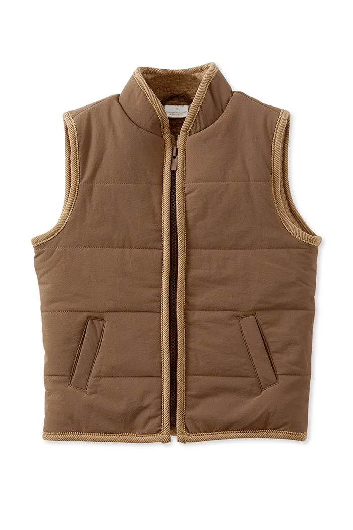 Chocolate Sherpa Vest