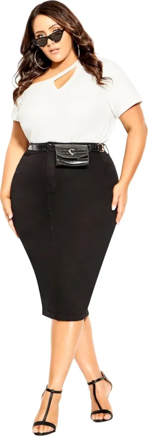 City Chic Women's Skirt-Emma