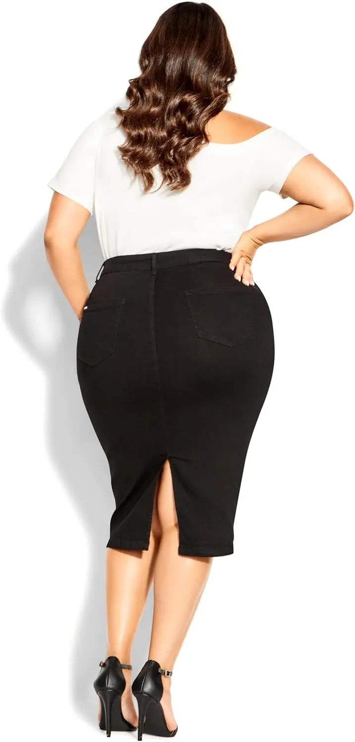 City Chic Women's Skirt-Emma