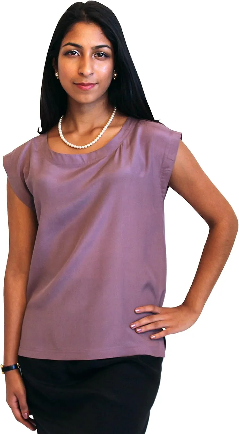 Classic Silk Shell for Women 100% Silk Crepe de Chine - 23 Colors