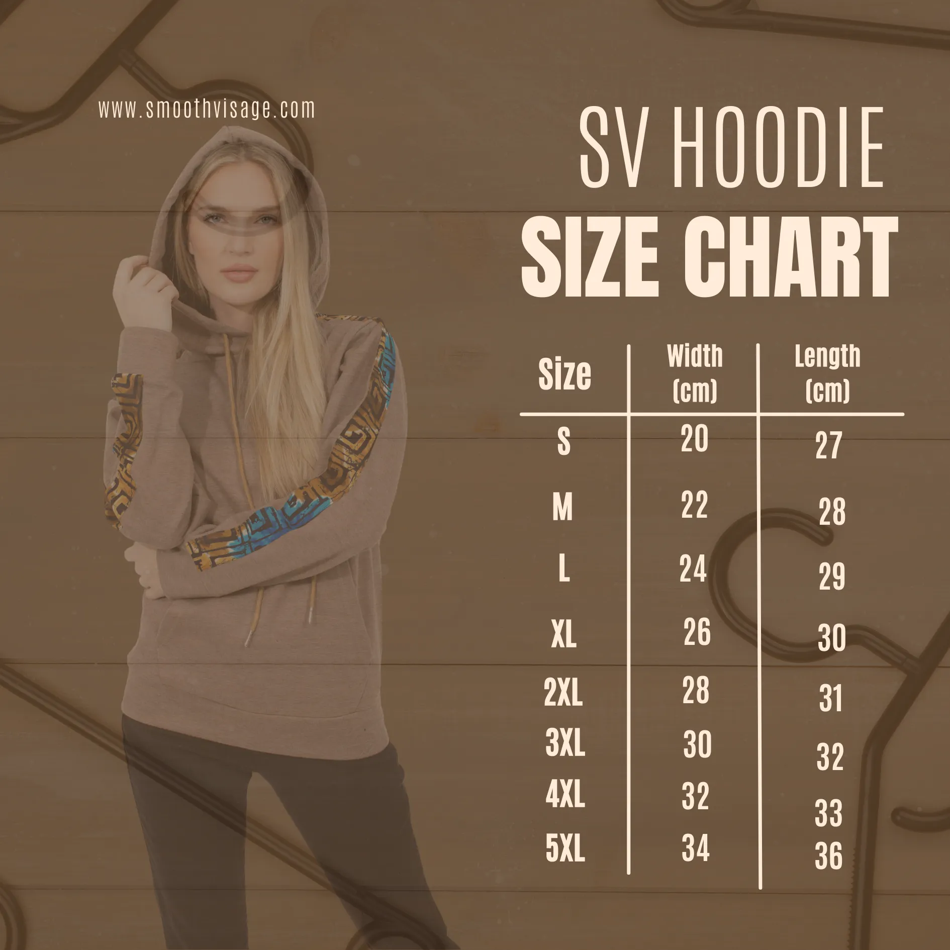 Coffee Brown Color Handmade Hoodie for Women -By Smooth Visage