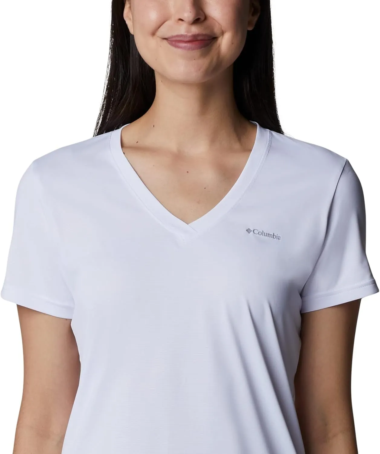 Columbia Women's Hike Short Sleeve V Neck