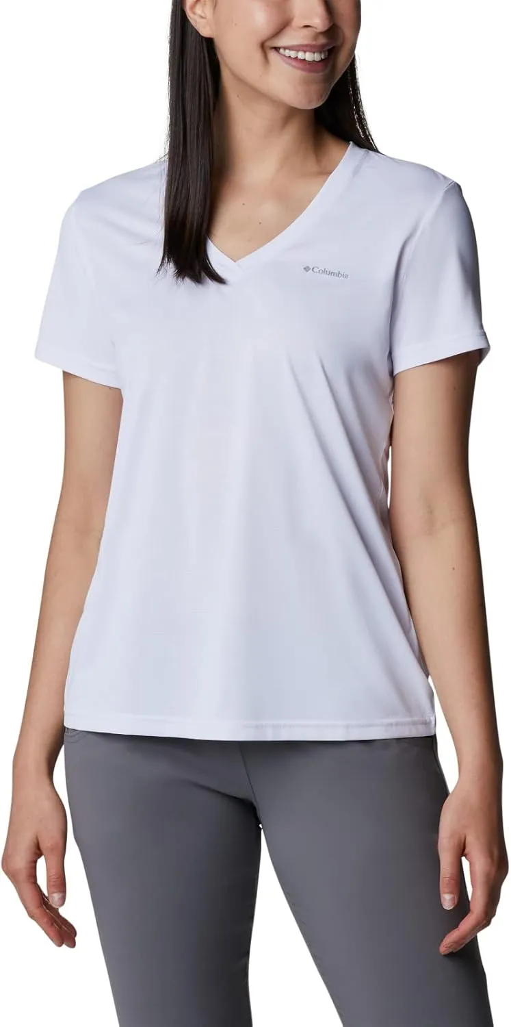 Columbia Women's Hike Short Sleeve V Neck