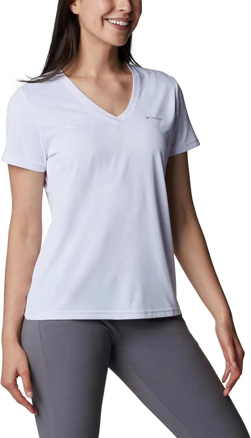 Columbia Women's Hike Short Sleeve V Neck
