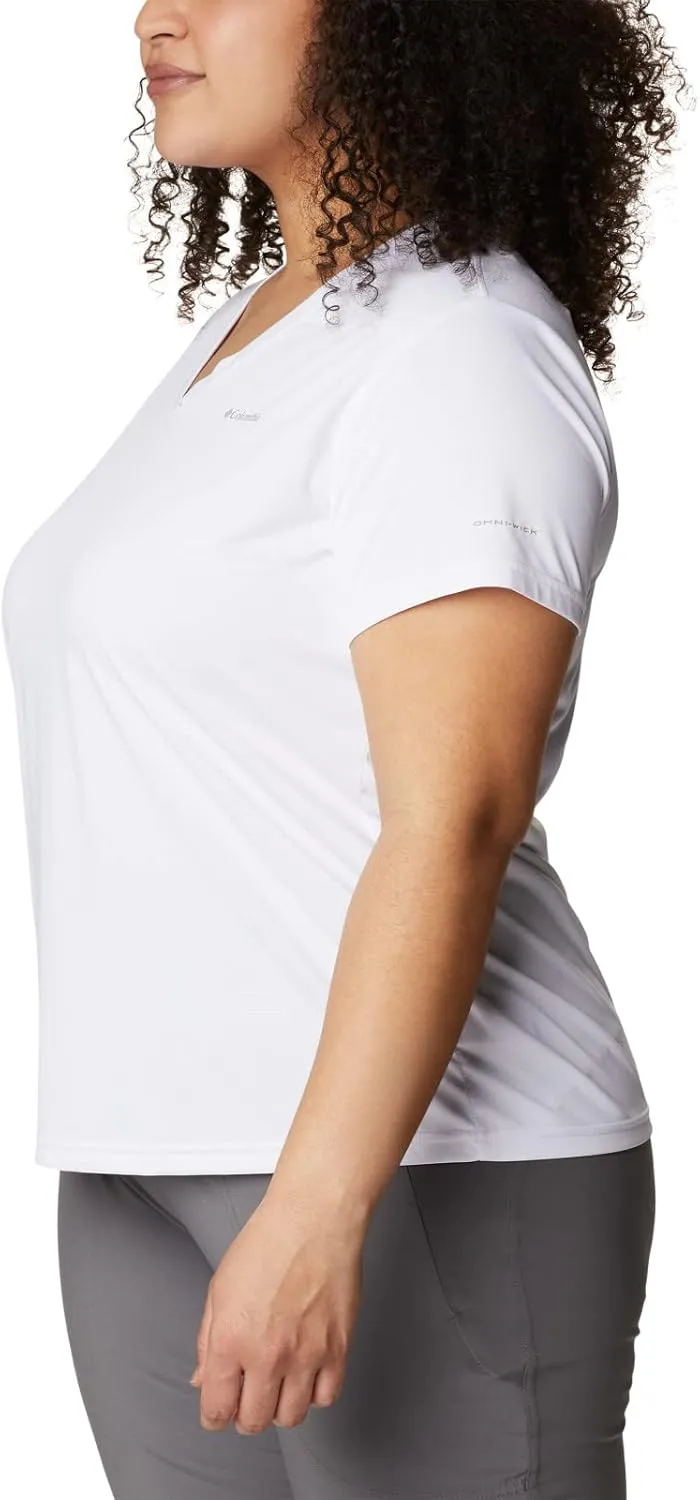 Columbia Women's Hike Short Sleeve V Neck