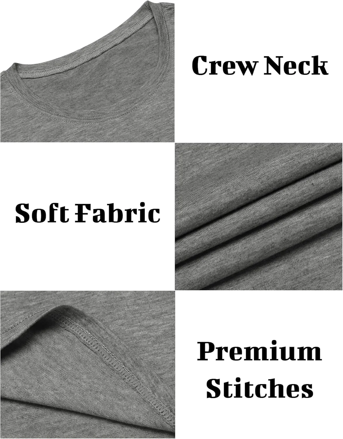 COOFANDY Men's 3 Pack Workout Tank Tops Gym Muscle Tee Bodybuilding Fitness Sleeveless T Shirts
