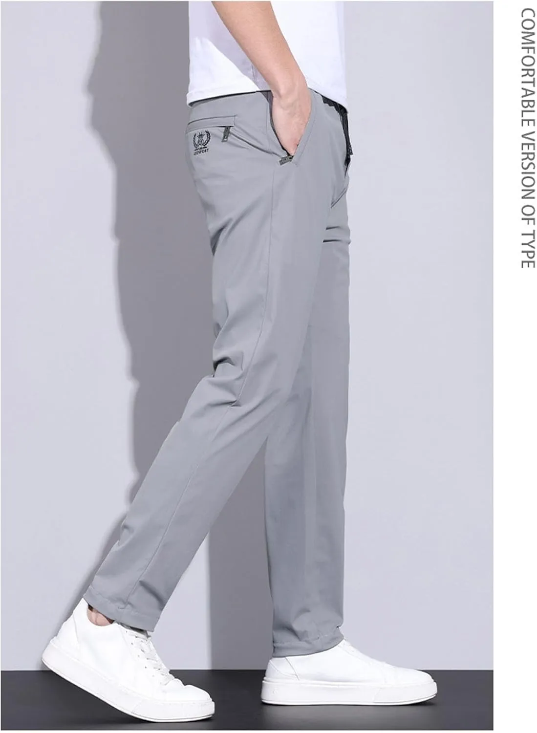 Dandyflex Mens Women Pants, Easeflexor - Unisex Ultra Stretch Quick Drying Pants, Breathable Casual Active Slacks