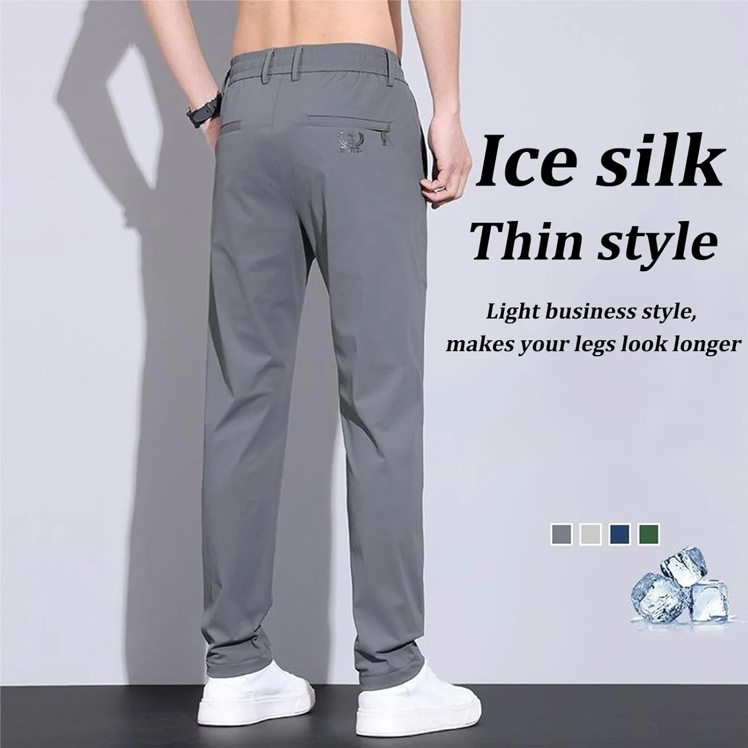 Dandyflex Mens Women Pants, Easeflexor - Unisex Ultra Stretch Quick Drying Pants, Breathable Casual Active Slacks