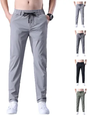 Dandyflex Mens Women Pants, Easeflexor - Unisex Ultra Stretch Quick Drying Pants, Breathable Casual Active Slacks