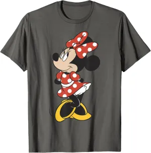 Disney Mickey And Friends Minnie Mouse Traditional Portrait Short Sleeve T-Shirt