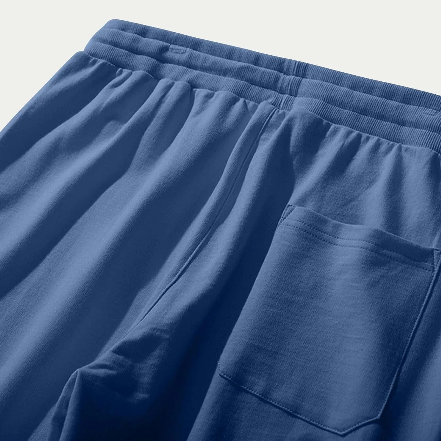 Drawstring Sweatpants Men Slim Fit Jogger Style Bottoms Workout Lounge Pants Daily Wear Elastic Waist Comfy
