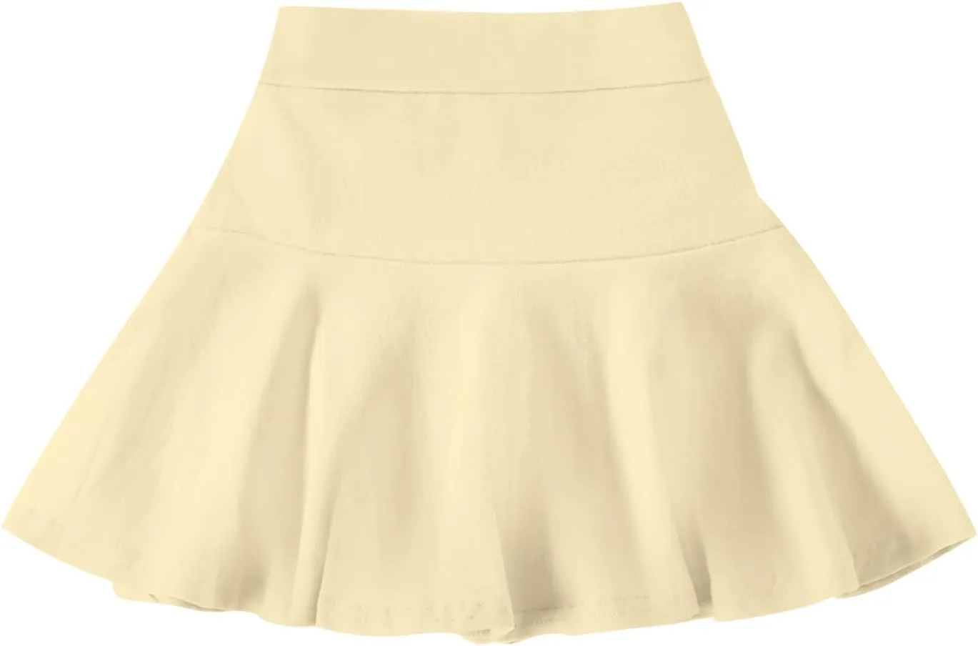 DREAM BUS Girl Pleated Skirts Built in Shorts Little Kid Tennis Skorts Toddler Girl Athletic Skorts Flowy Skirts