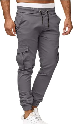 Dudubaby Mens Lounge Pants Sports Casual Jogging Trousers Lightweight Hiking Work Pants Outdoor Pant
