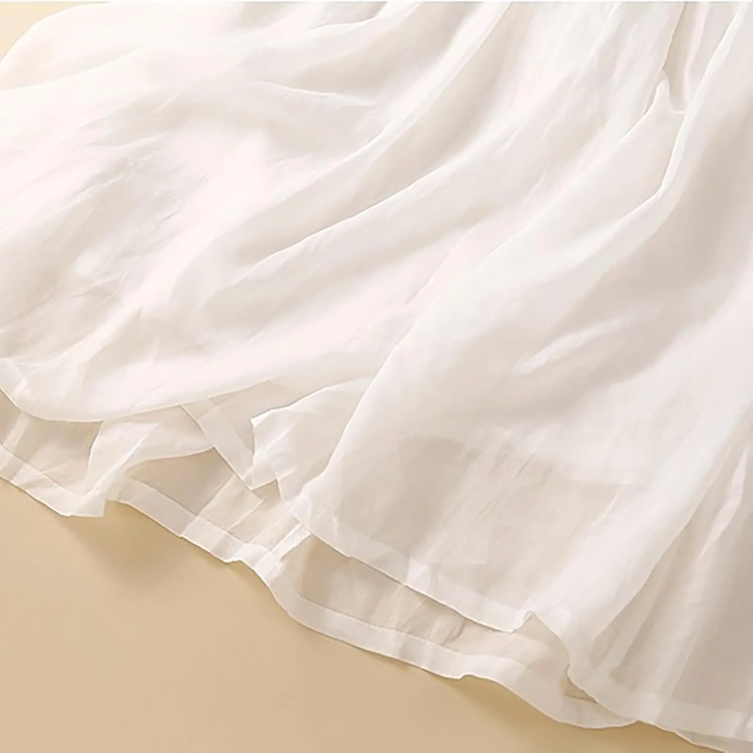 Embroidery Maxi Skirts for Women with Pockets Midi Length Long Skirt Casual Beach Party Holiday Cotton Linen Skirt