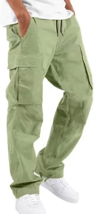 FONMA Work Pants for Men Hiking Pants Work Hiking Pants Stretch Tactical Pants Joggers Outdoor Travel Pant with Multi Pockets