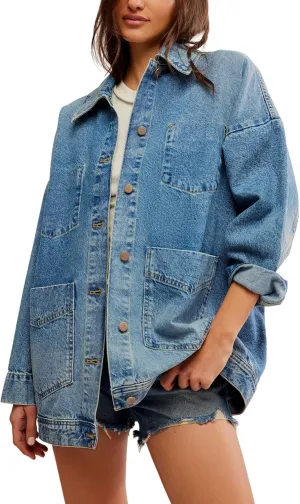 Free People Women's Avery Denim Jacket