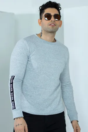 Grey Graphic Sweatshirt - W21 - MSW019R