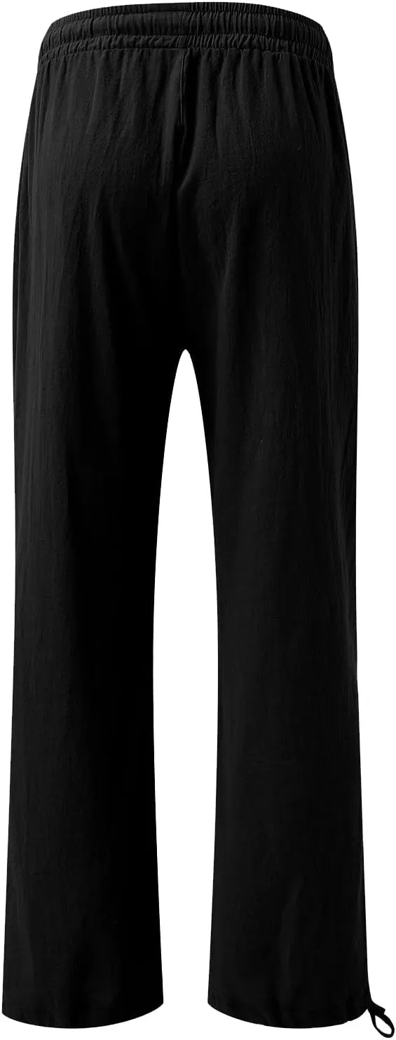 High Waisted Palazzo Pants for Women, Wide Leg Trousers Women, Casual Boho Pants with Pockets for Work or Lounge