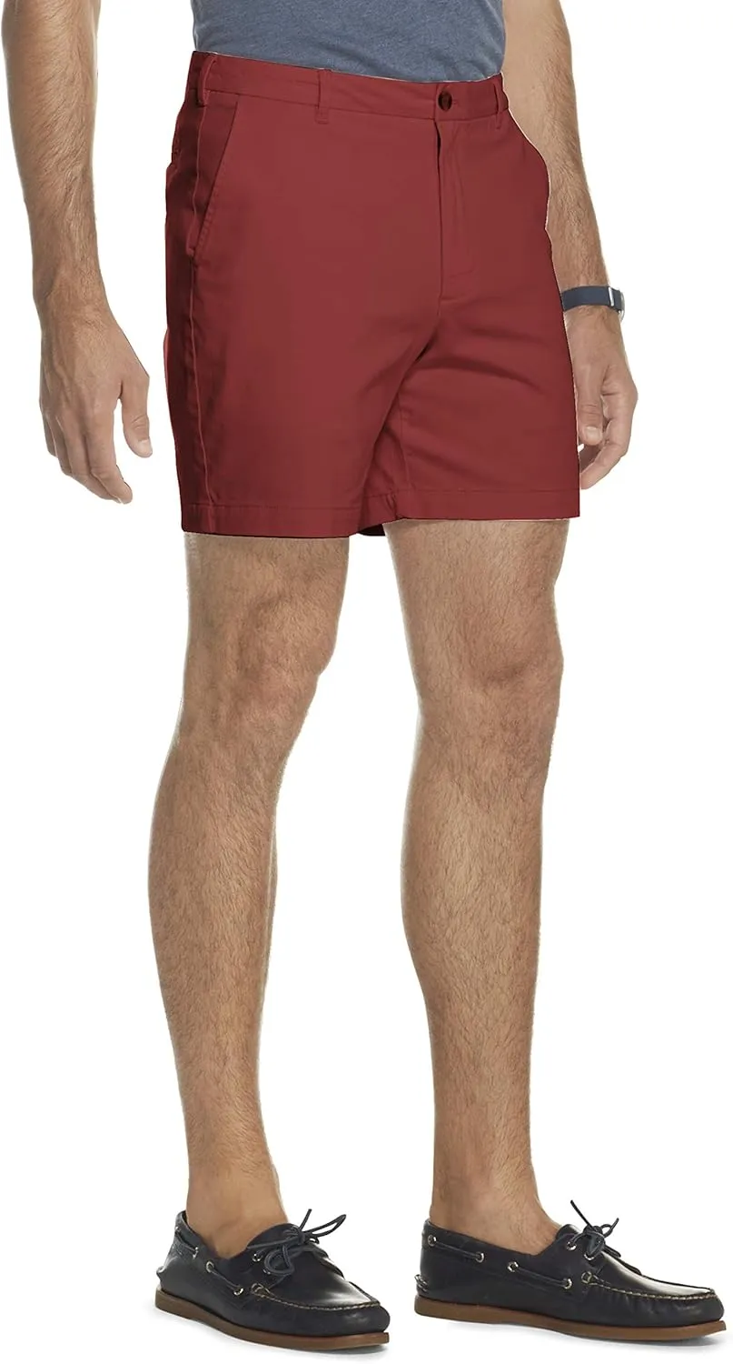 IZOD Men's Saltwater Stretch 7" Chino Short