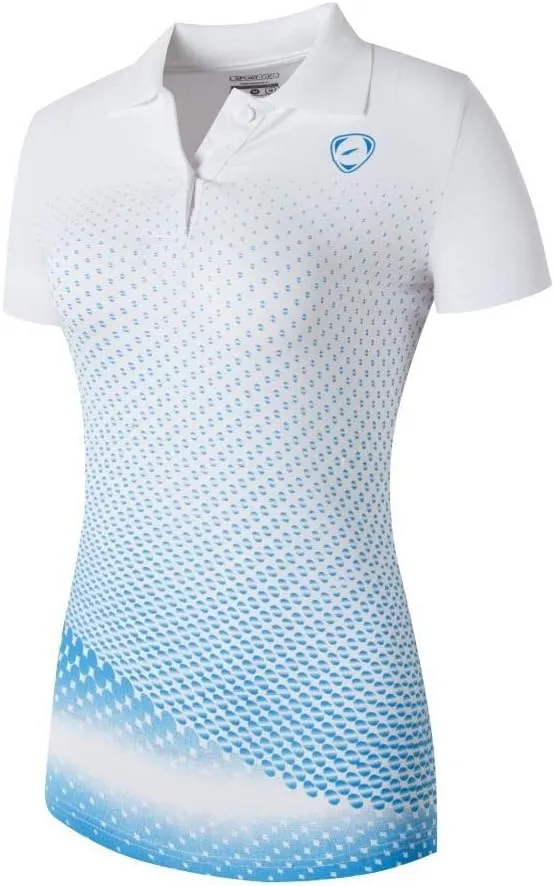 jeansian Women's 3 Packs Outdoor Sport Dry Fit Polo Tee Poloshirt Tshirt Golf TennisT-Shirt SWT251