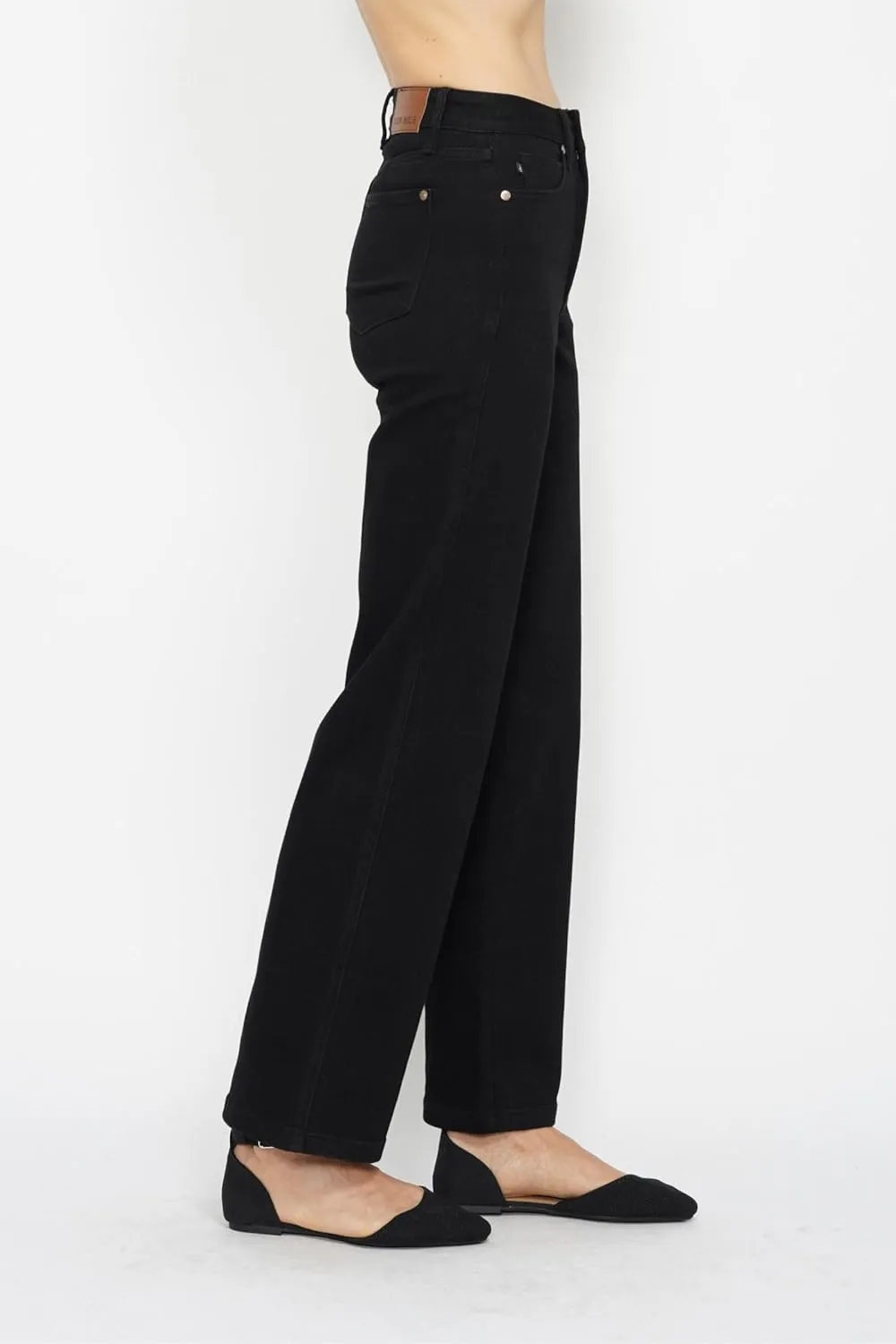 Judy Blue High Waist Tummy Control Classic Straight Jeans Comfortable Stretch Jeans Cotton Pant -88866