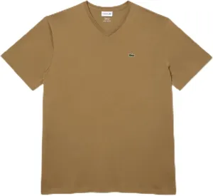 Lacoste Men's Big Fit V-Neck Pima T-Shirt