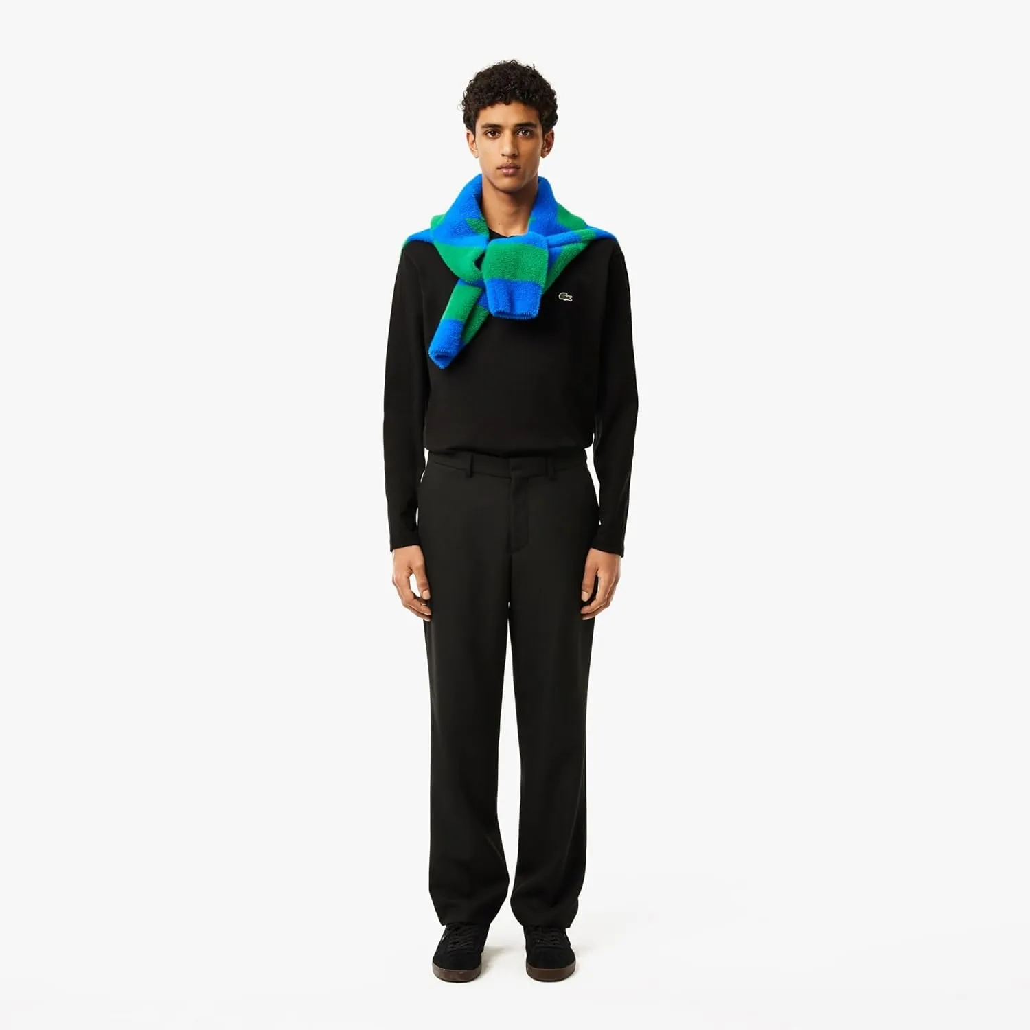 Lacoste Men's Long Sleeved Cotton Jersey T-Shirt