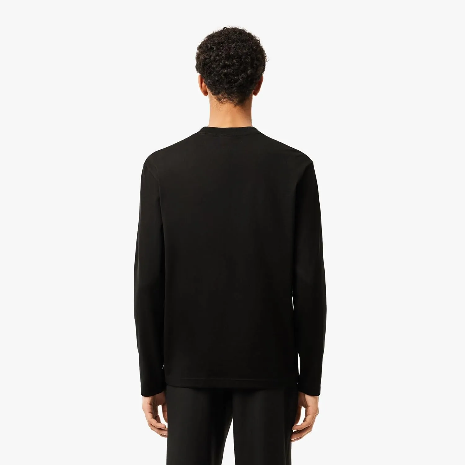 Lacoste Men's Long Sleeved Cotton Jersey T-Shirt