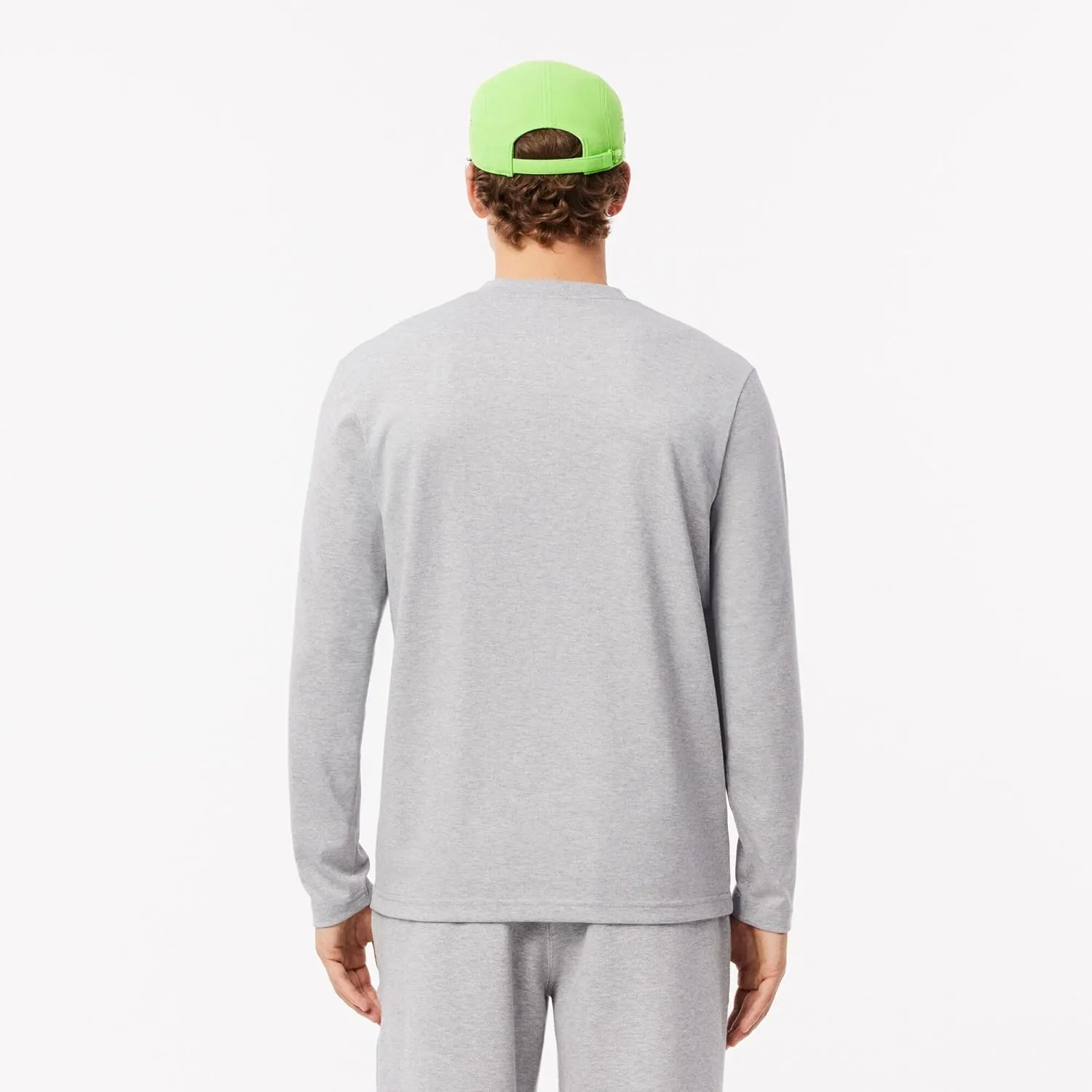 Lacoste Men's Long Sleeved Cotton Jersey T-Shirt