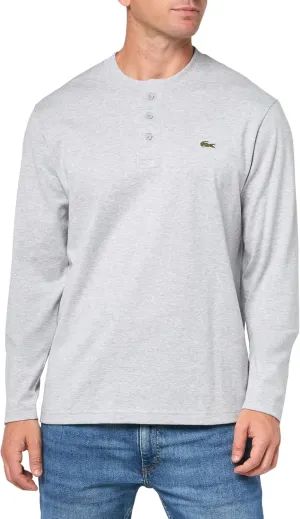 Lacoste Men's Long Sleeved Cotton Jersey T-Shirt