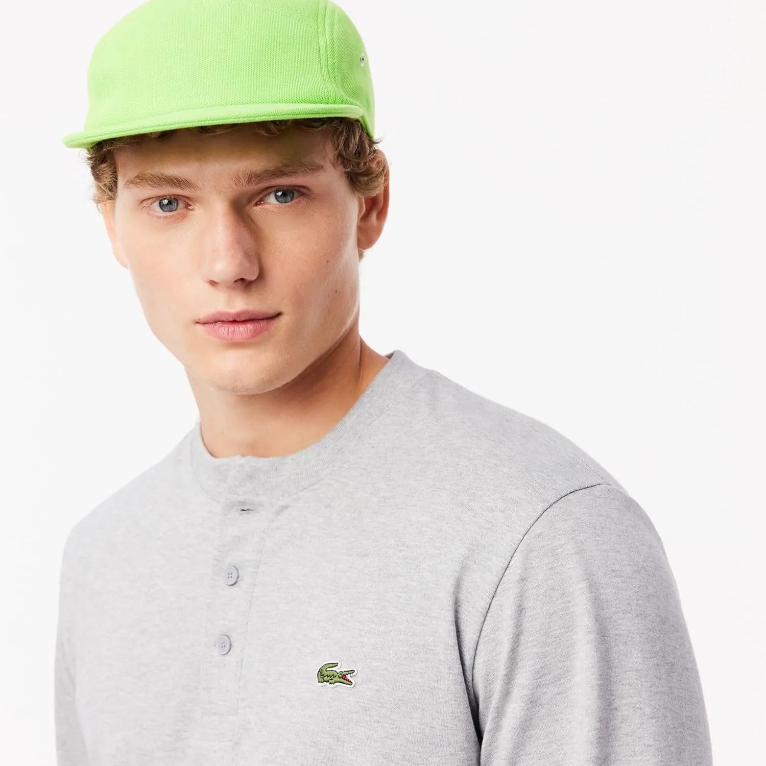 Lacoste Men's Long Sleeved Cotton Jersey T-Shirt