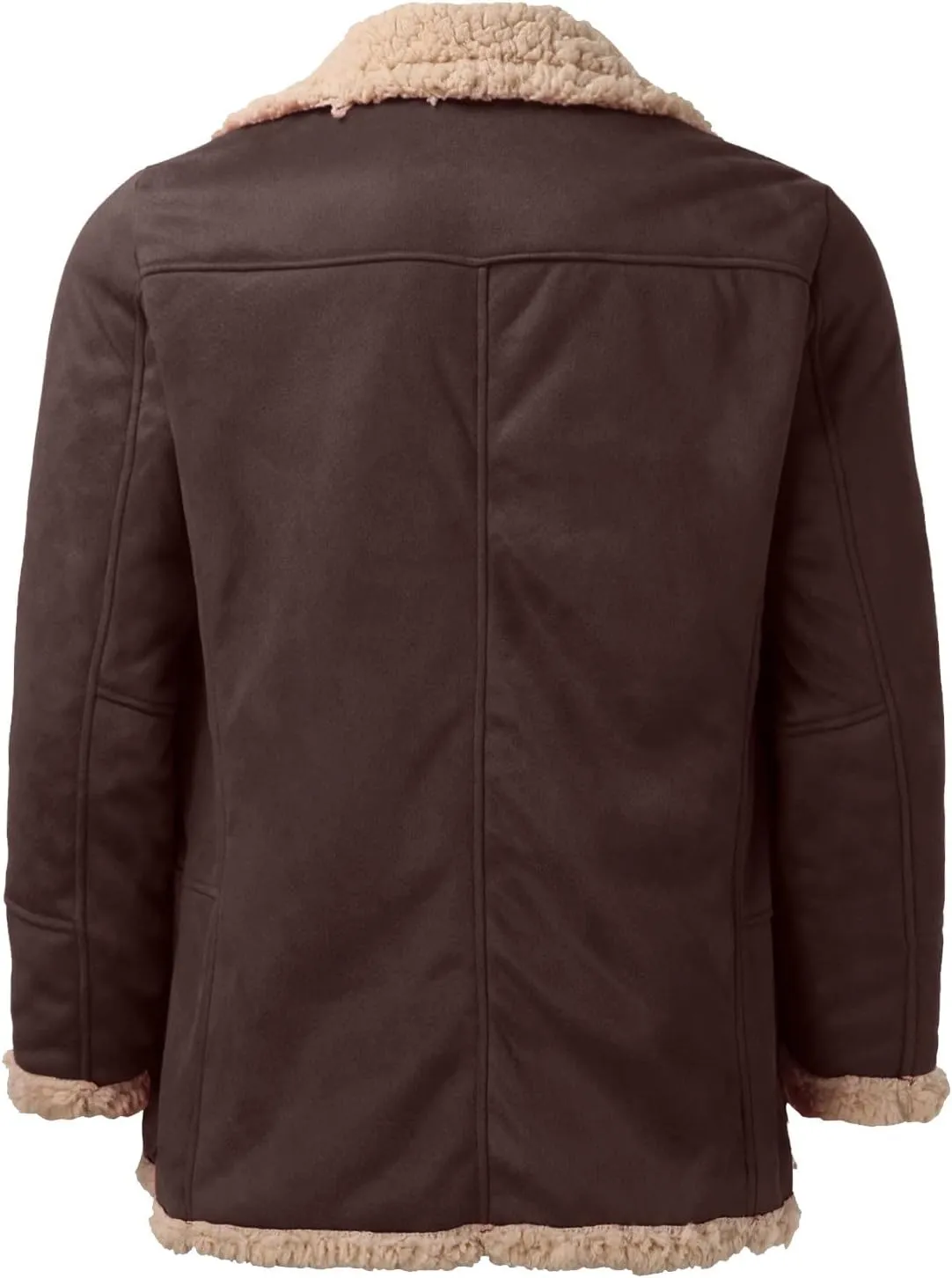 LCMTWX Men's Thick Thermal Winter Jacket Stand Collar Knitted Splice Sweater Coat Casual Cardigan Stylish Outwear Mens