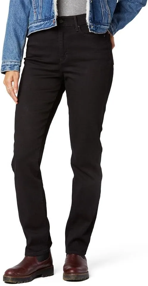 Levi Strauss Signature Gold Women's High-Rise Straight (Standard and Plus)