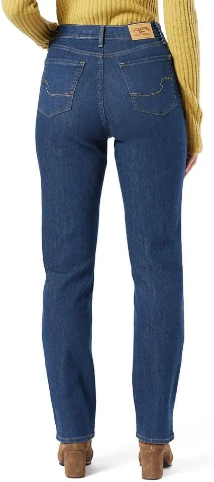 Levi Strauss Signature Gold Women's High-Rise Straight (Standard and Plus)