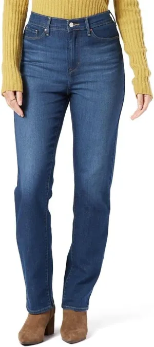 Levi Strauss Signature Gold Women's High-Rise Straight (Standard and Plus)