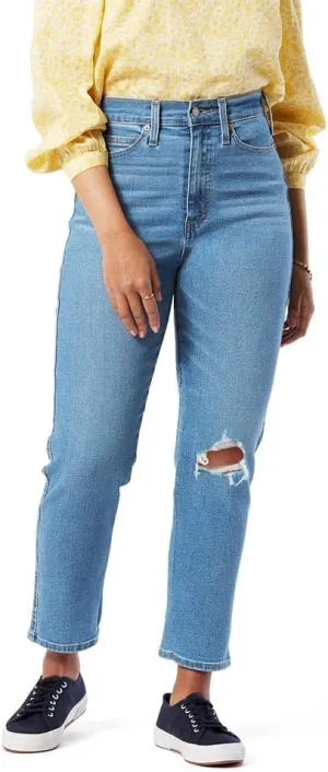 Levi Strauss Signature Gold Women's Size Heritage High Rise Straight (Standard and Plus)