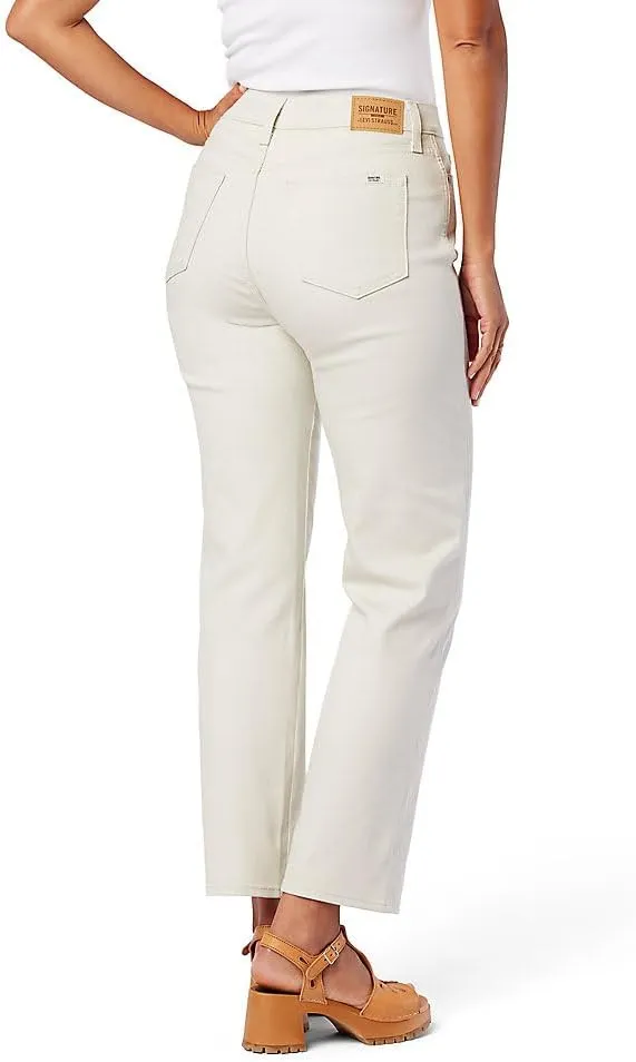 Levi Strauss Signature Gold Women's Size Heritage High Rise Straight (Standard and Plus)