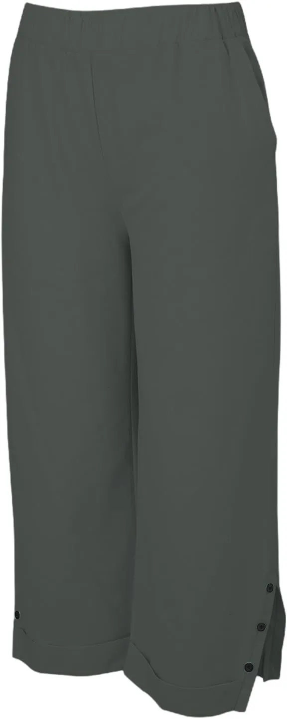 Linen Pants for Women Elastic Pants Long Linen Women Cotton Casual Slit Trouser Pants with Pockets Summer 2025