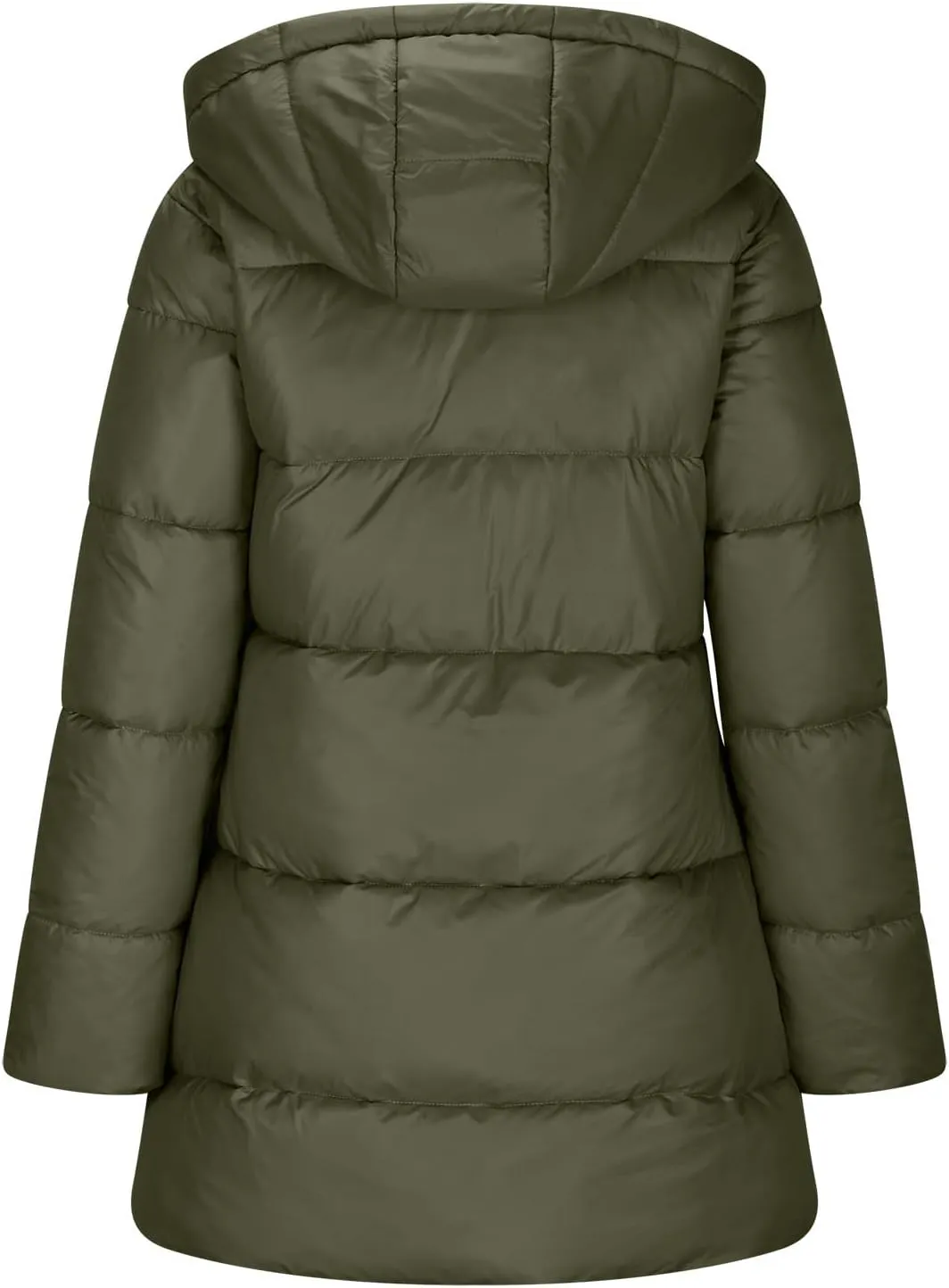 Long Winter Coats For Women Fleece Lined Warm Long Puffer Jacket Thicken Parka Outwear With Hood Down Quilted Jackets