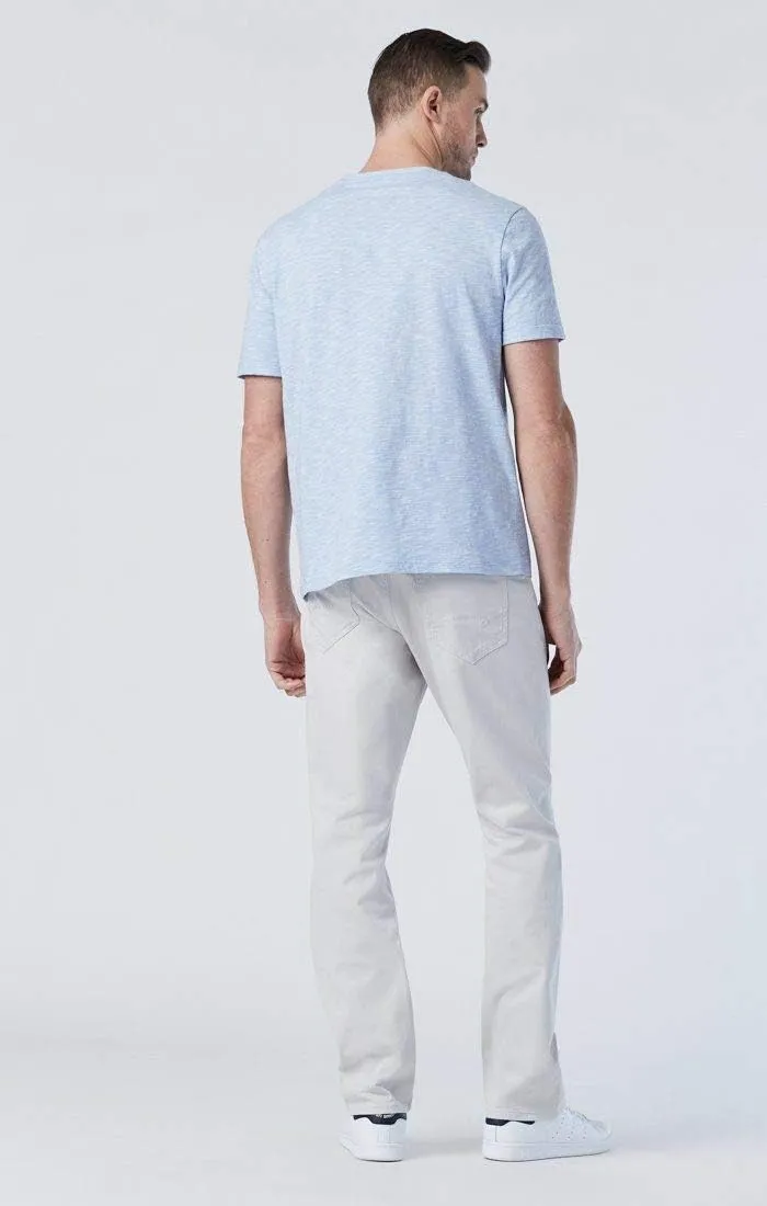 Mavi Men's Matt Mid Rise Straight Leg Jeans - Premium Relaxed Fit Denim Jeans