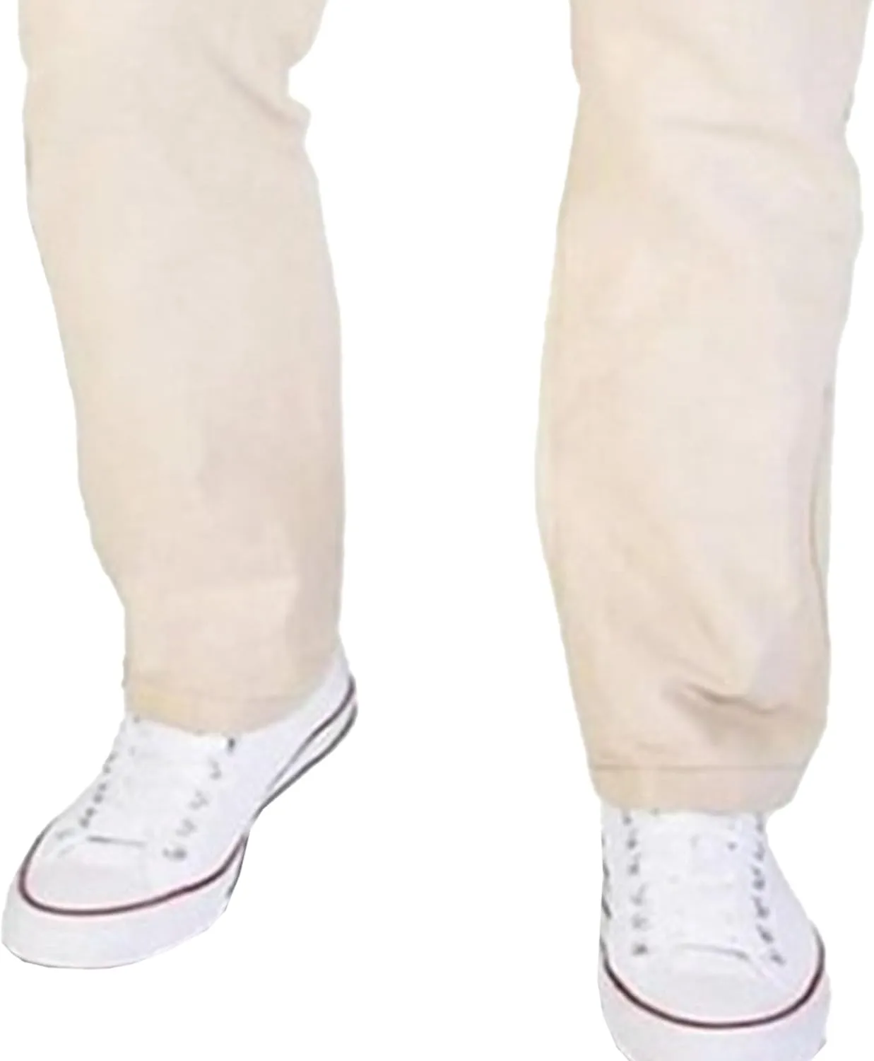 Men's Cotton Linen Baggy Hiking Pants Casual Solid Drawstring Trousers Straight Leg Summer Outdoor Pants