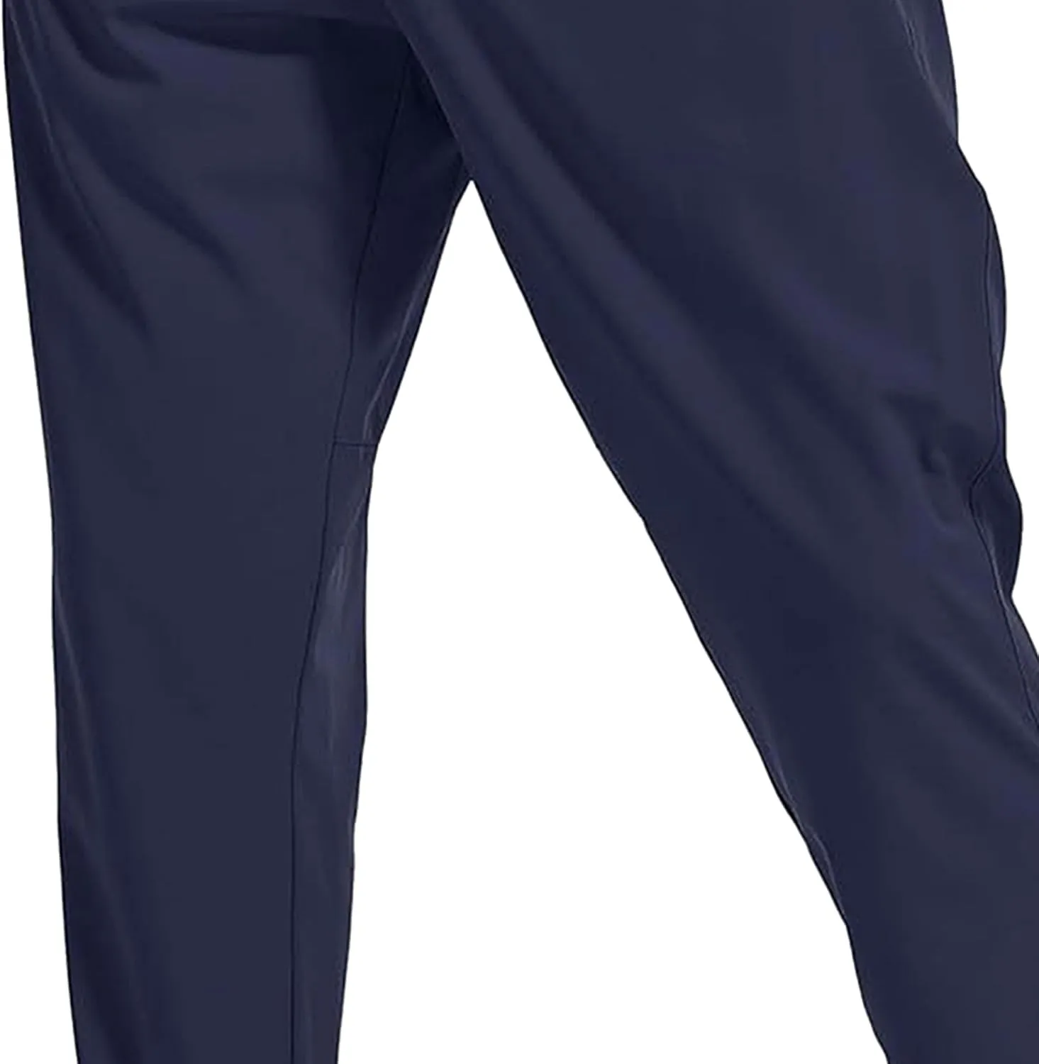 Men's Slim Fit Stretch Hiking Pants Drawstring Casual Jogger Trousers Elastic Waist Outdoor Summer Pants