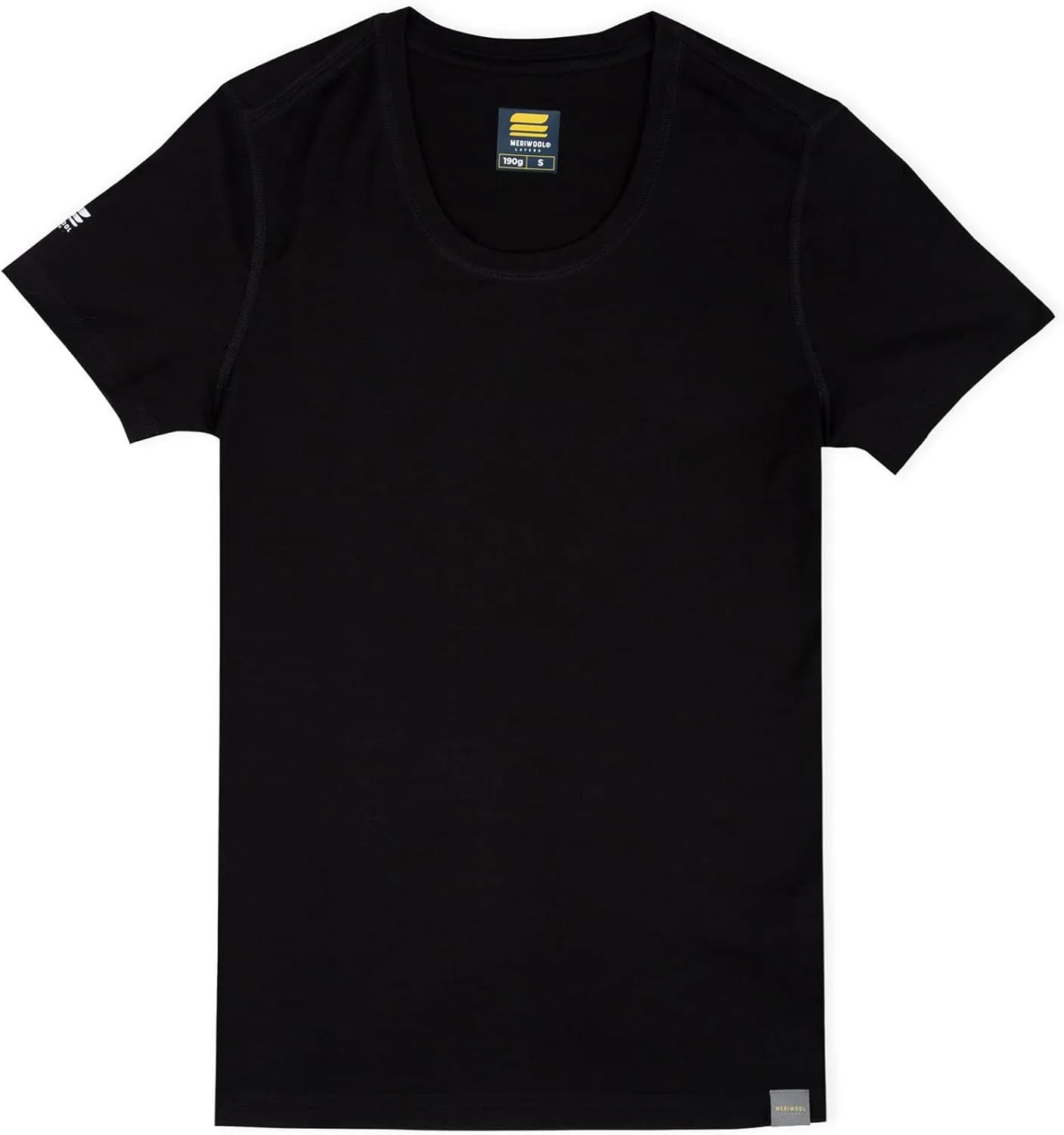 MERIWOOL Womens Merino Wool Short Sleeve T Shirt Lightweight Base Layer Tee