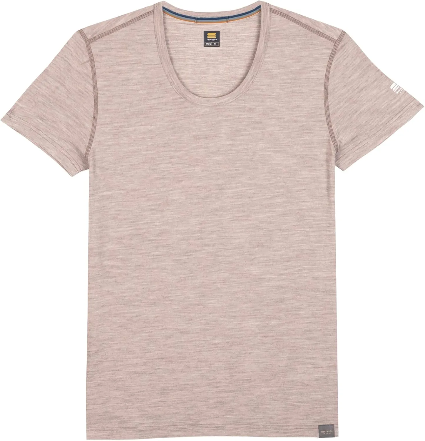 MERIWOOL Womens Merino Wool Short Sleeve T Shirt Lightweight Base Layer Tee